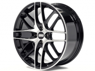 BBS CS 4 Schwarz poliet