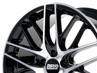 BBS CS Schwarz poliet