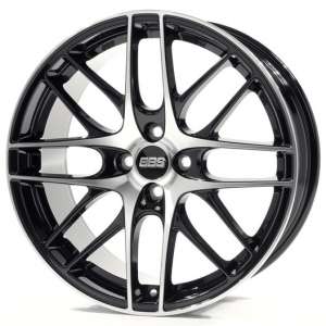 BBS CS 4 Schwarz poliet