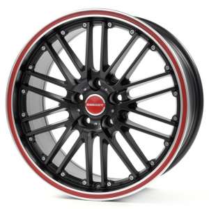 Borbet CW 2/5 Black Red Line